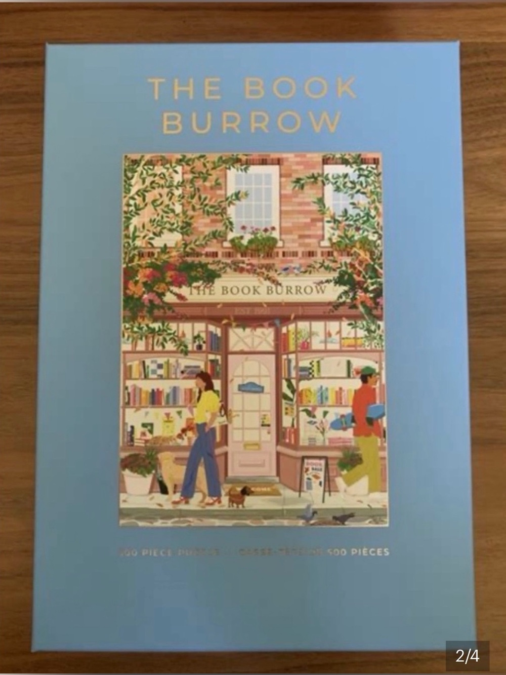 Hobbry puzzles “The Book Burrow 500-Piece Puzzle”